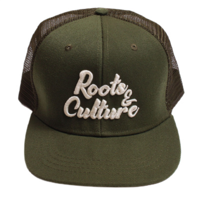 Roots & Culture trucker cap | Olive